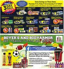 Weekly ad Boyer's 09/11/2022-09/17/2022