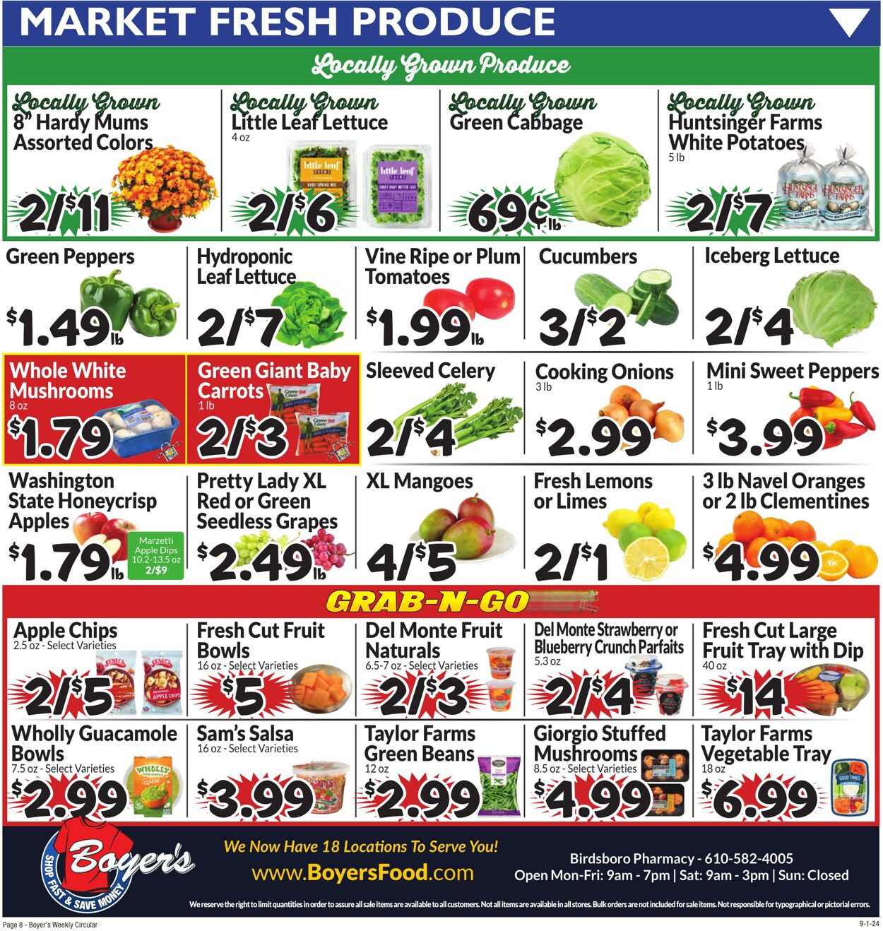 Weekly ad Boyer's 09/01/2024 - 09/07/2024