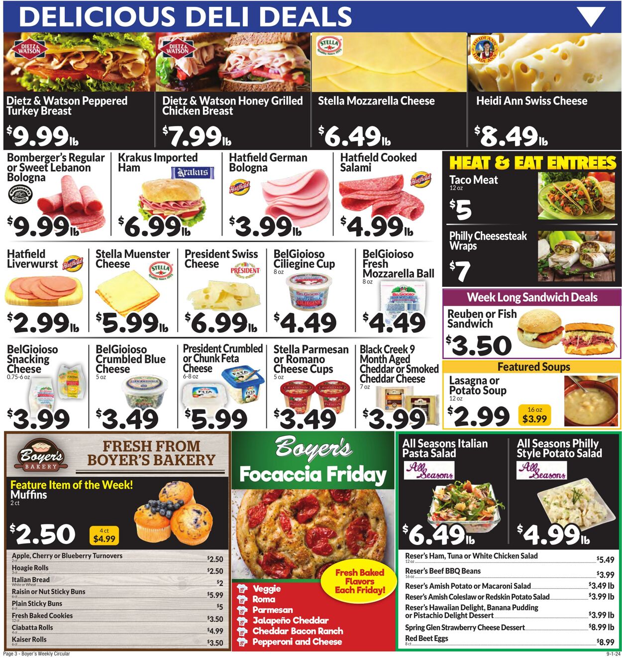 Weekly ad Boyer's 09/01/2024 - 09/07/2024