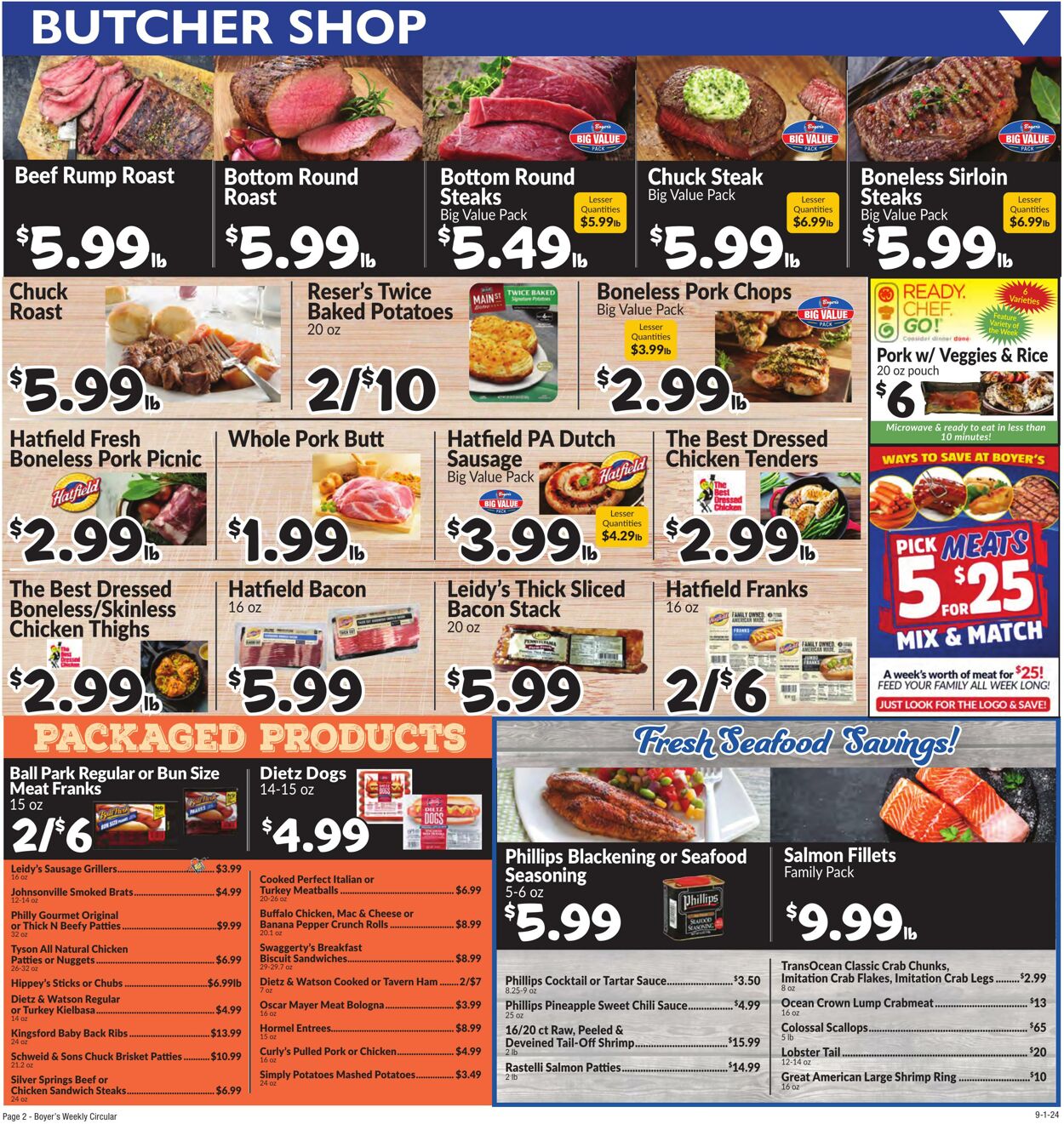 Weekly ad Boyer's 09/01/2024 - 09/07/2024