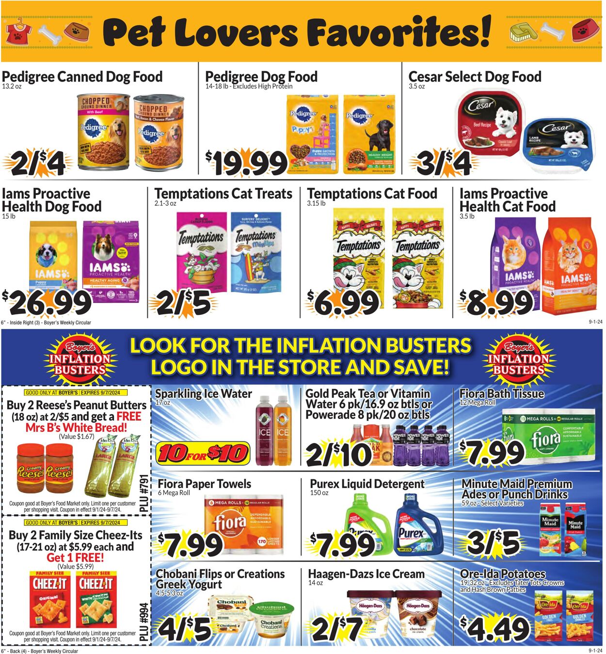 Weekly ad Boyer's 09/01/2024 - 09/07/2024