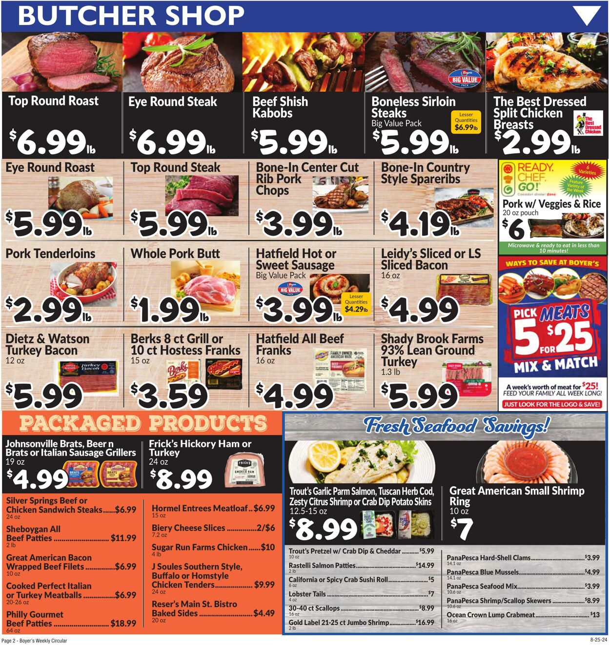 Weekly ad Boyer's 08/25/2024 - 08/31/2024