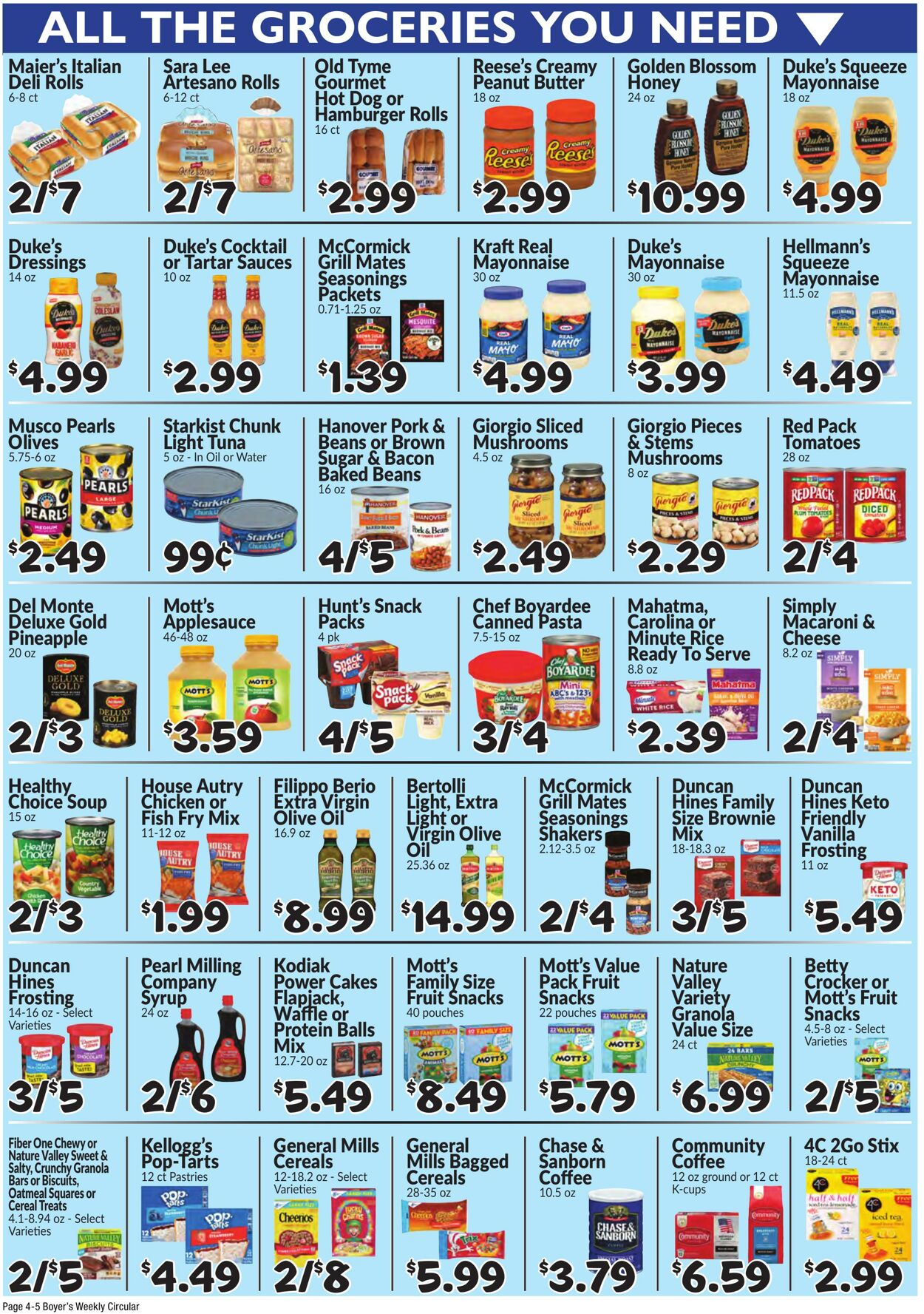 Weekly ad Boyer's 08/25/2024 - 08/31/2024