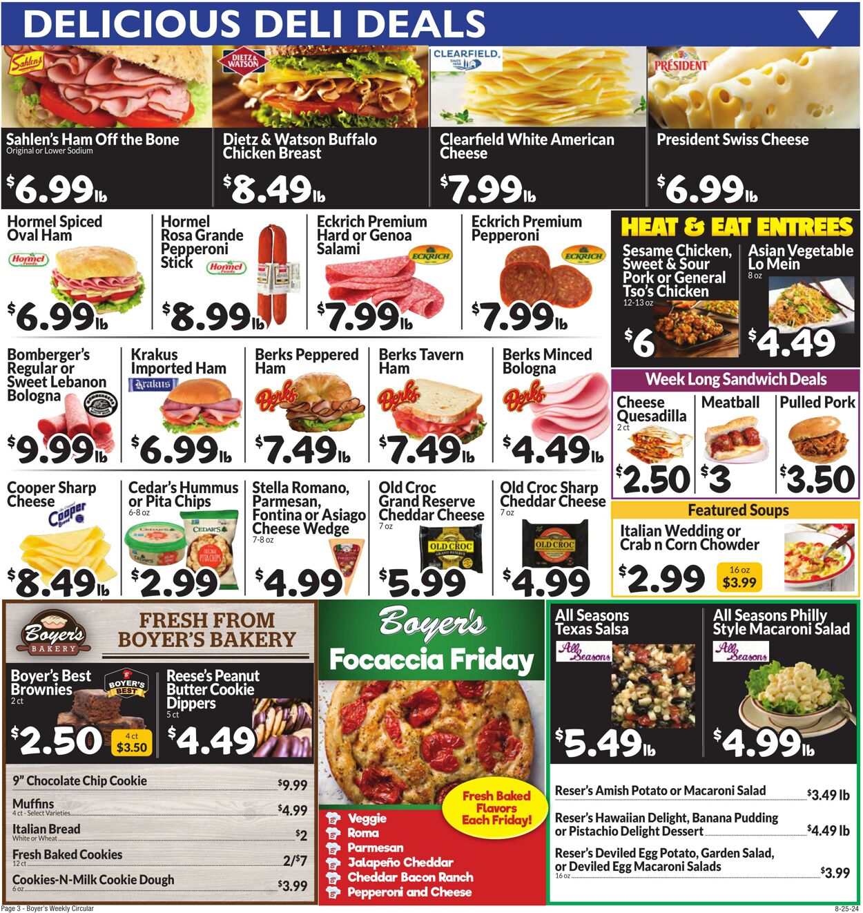 Weekly ad Boyer's 08/25/2024 - 08/31/2024