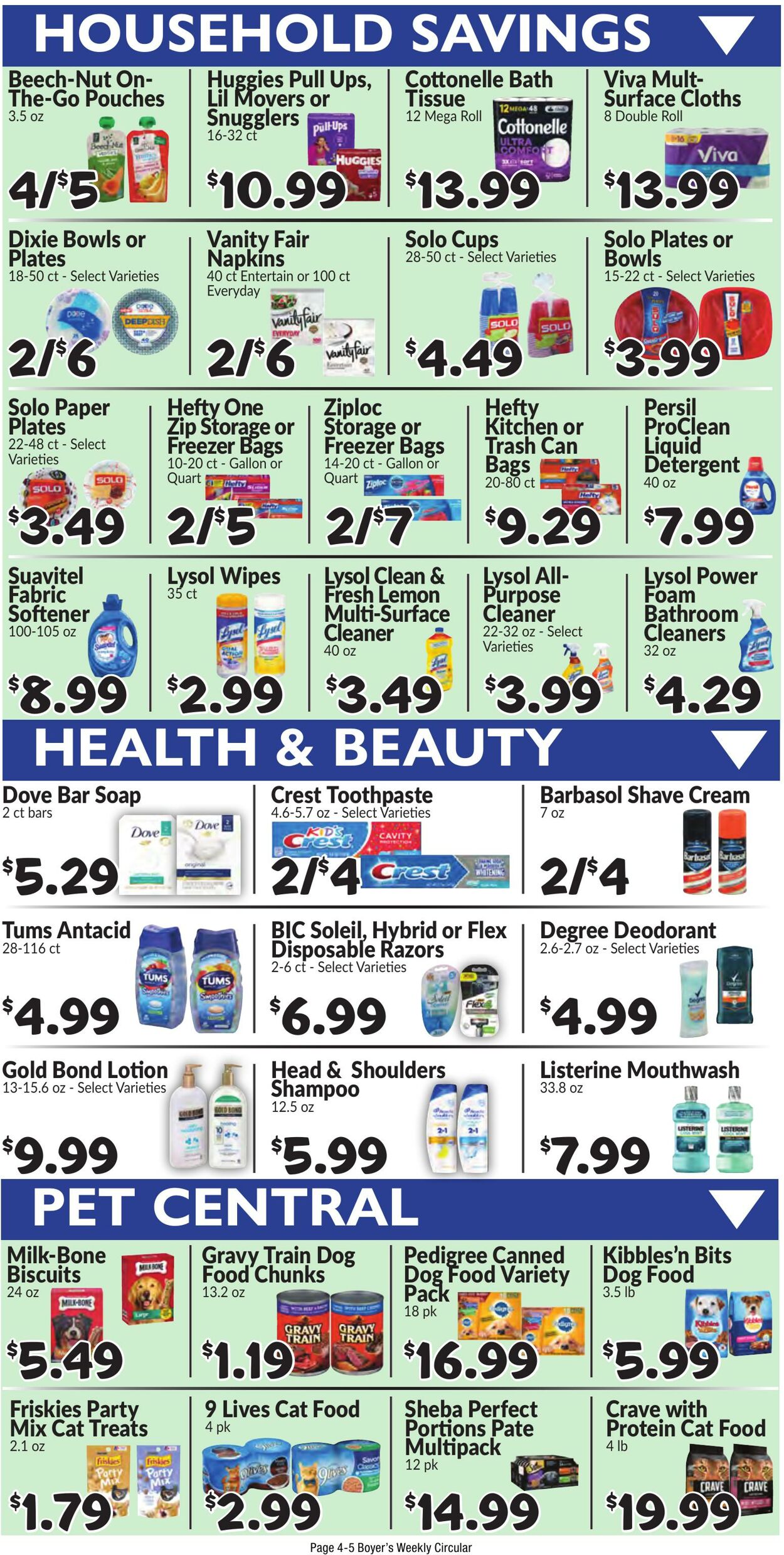 Weekly ad Boyer's 08/25/2024 - 08/31/2024