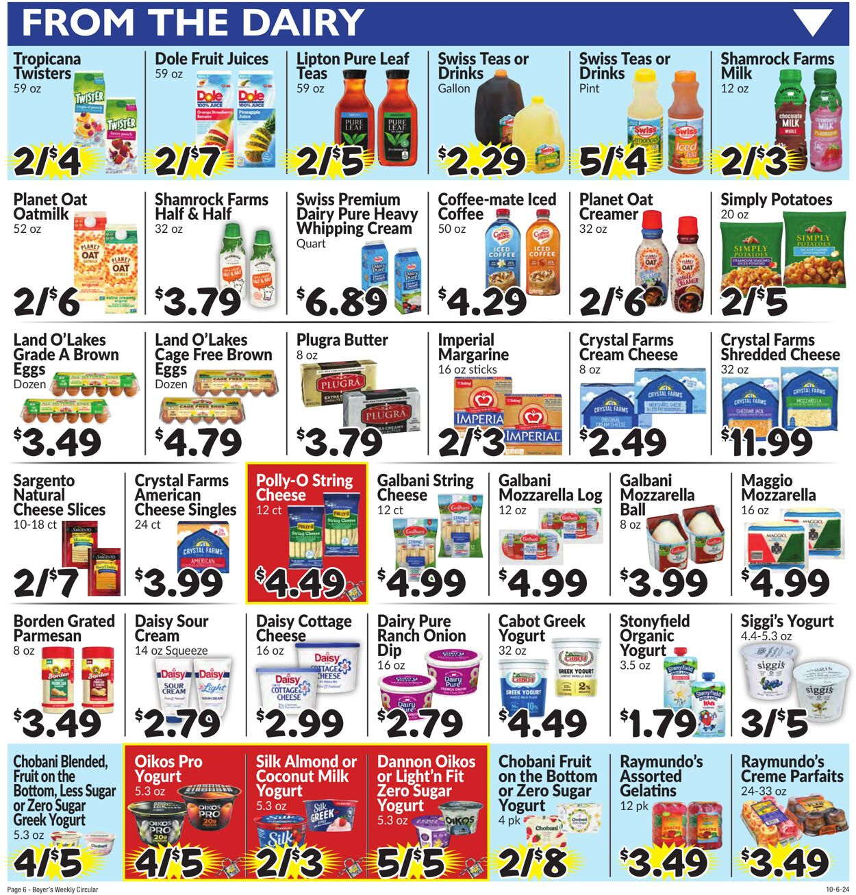 Weekly ad Boyer's 10/06/2024 - 10/12/2024