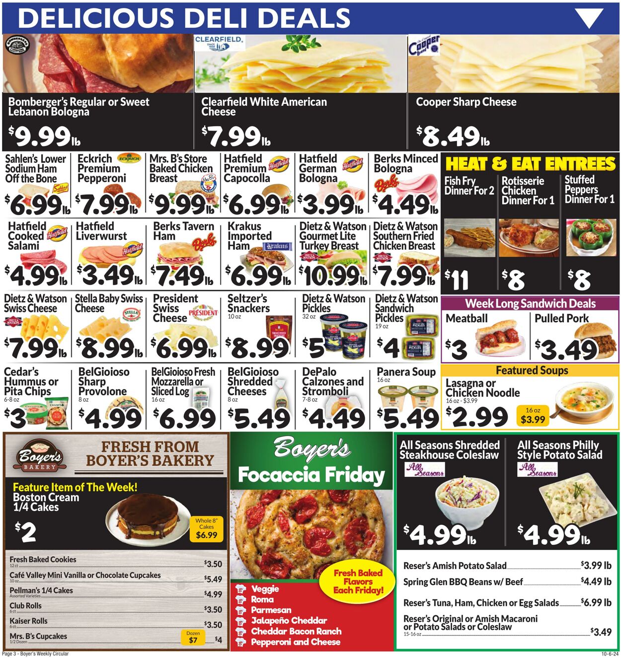 Weekly ad Boyer's 10/06/2024 - 10/12/2024