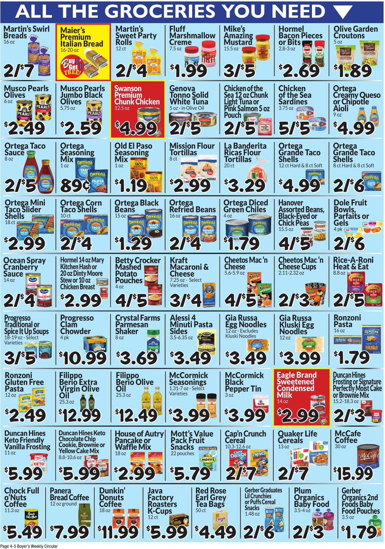 Weekly ad Boyer's 10/06/2024 - 10/12/2024