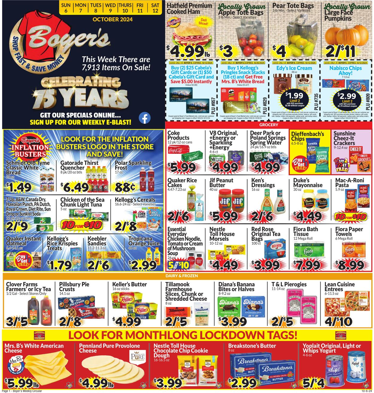 Weekly ad Boyer's 10/06/2024 - 10/12/2024