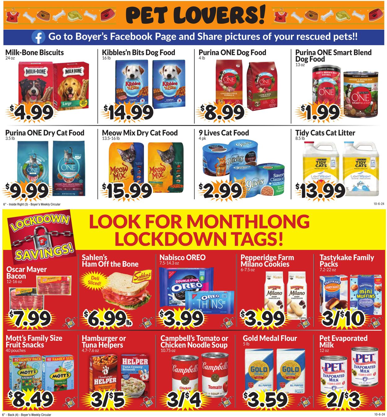 Weekly ad Boyer's 10/06/2024 - 10/12/2024