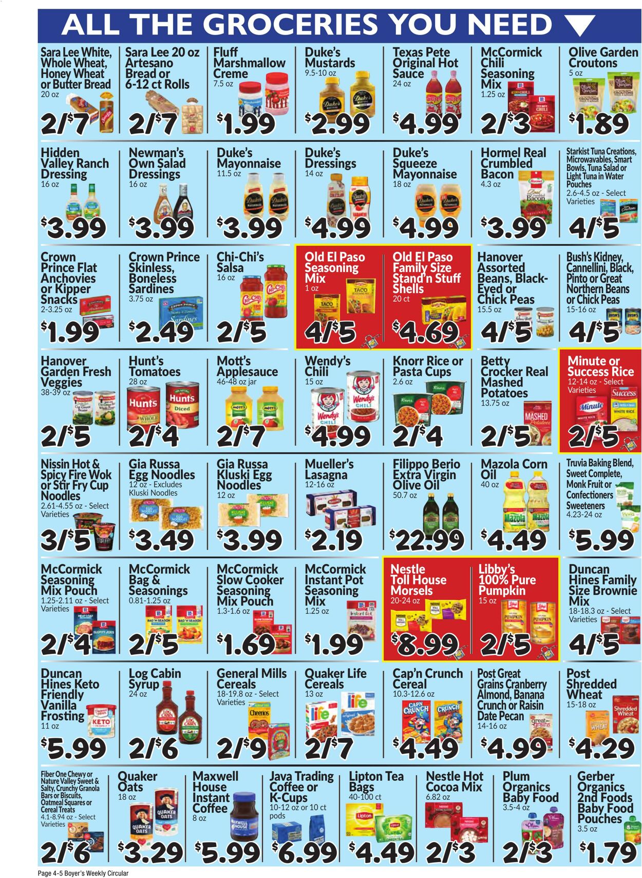 Weekly ad Boyer's 10/27/2024 - 11/02/2024