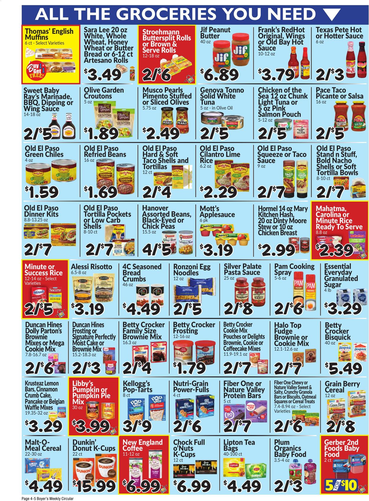 Weekly ad Boyer's 10/20/2024 - 10/26/2024