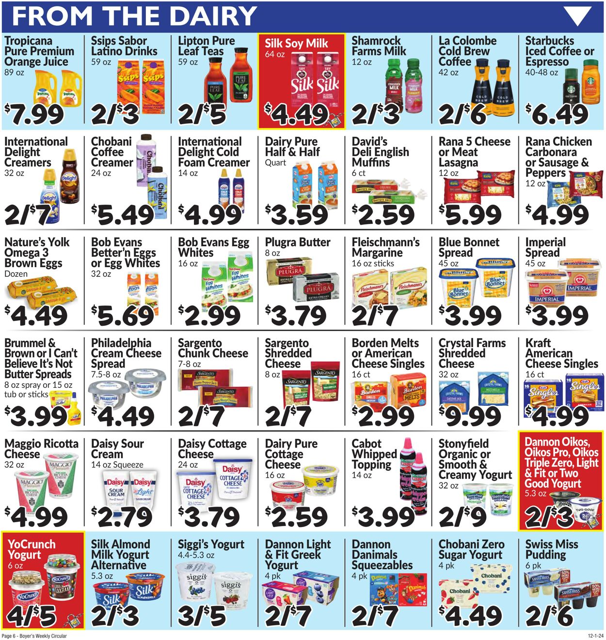 Weekly ad Boyer's 12/01/2024 - 12/07/2024