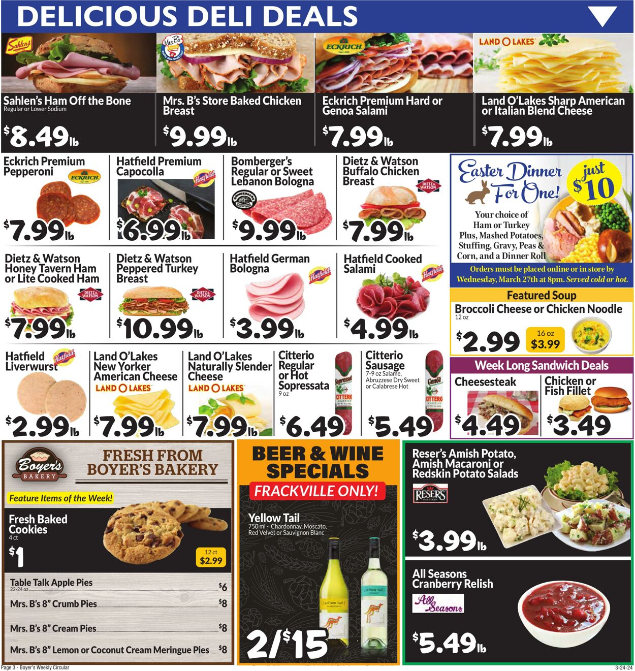 Weekly ad Boyer's 03/24/2024 - 03/30/2024