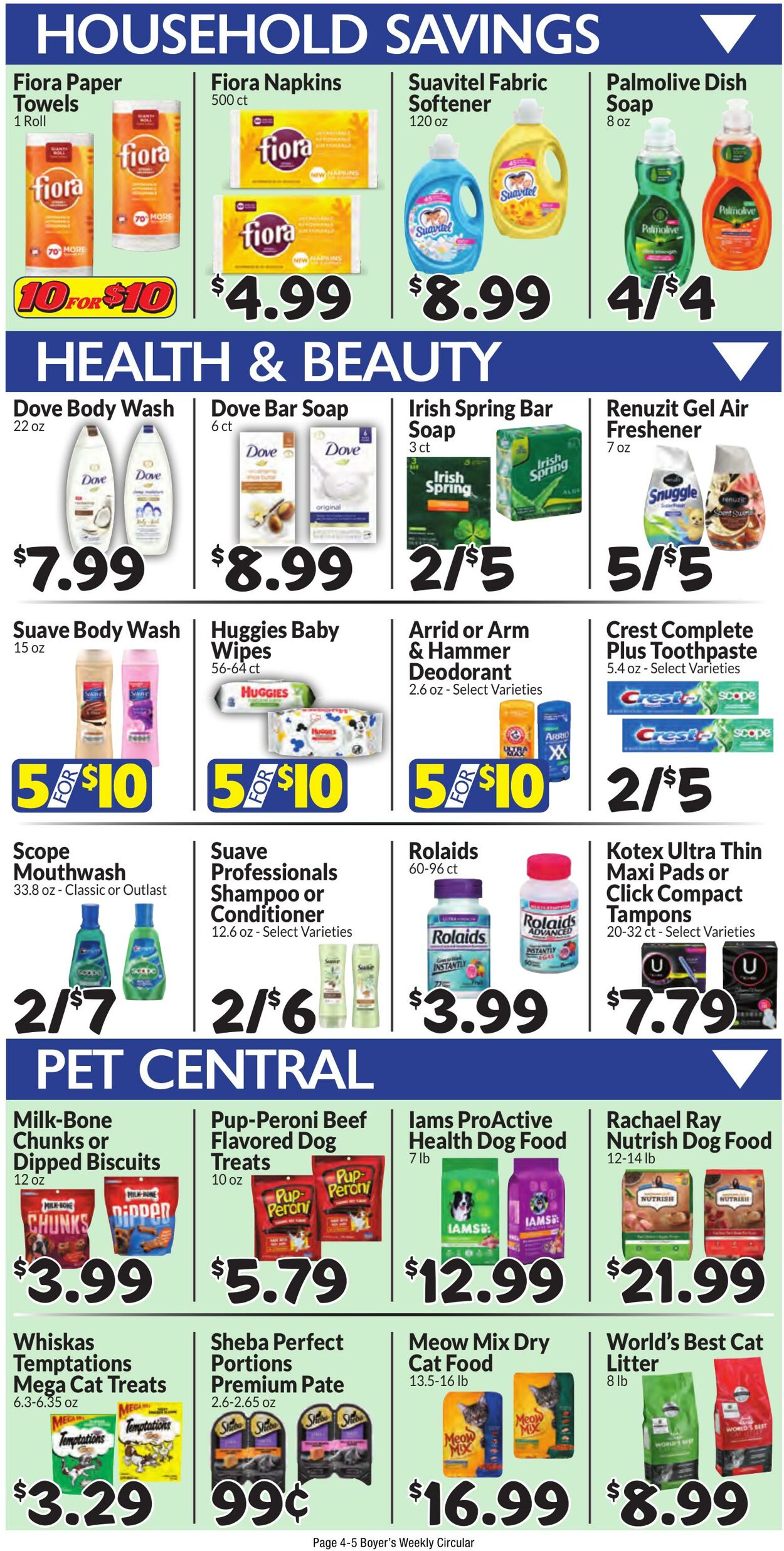 Weekly ad Boyer's 07/17/2022 - 07/23/2022