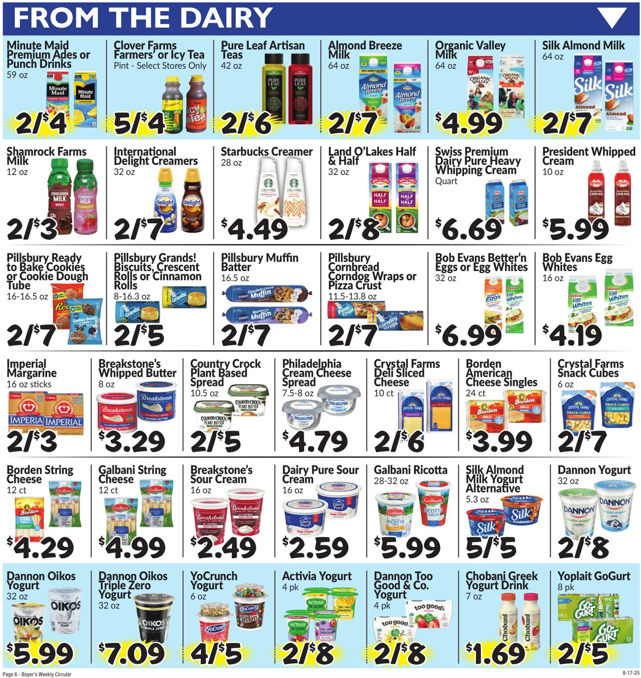 Weekly ad Boyer's 08/17/2025 - 08/23/2025