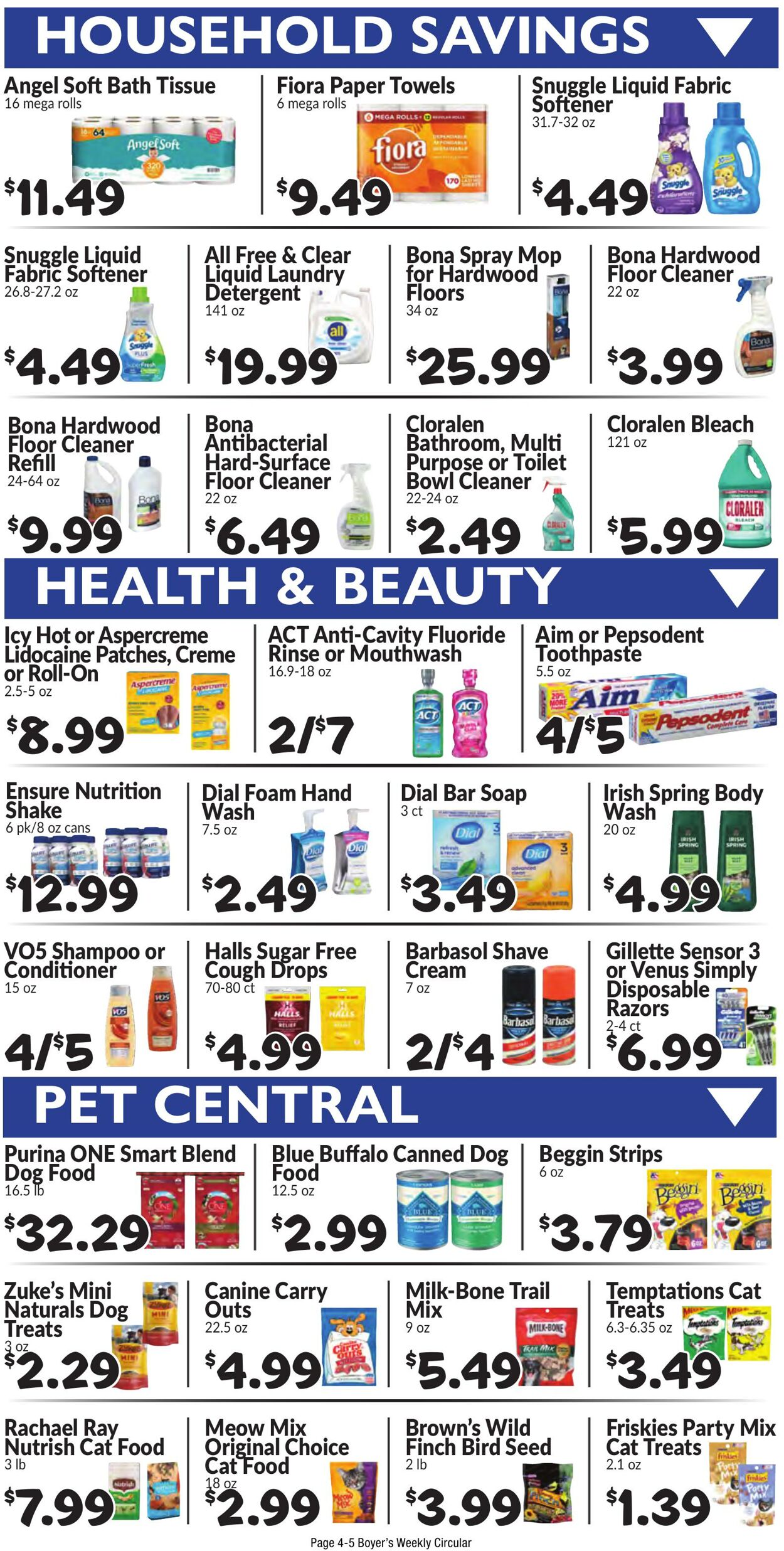 Weekly ad Boyer's 08/17/2025 - 08/23/2025