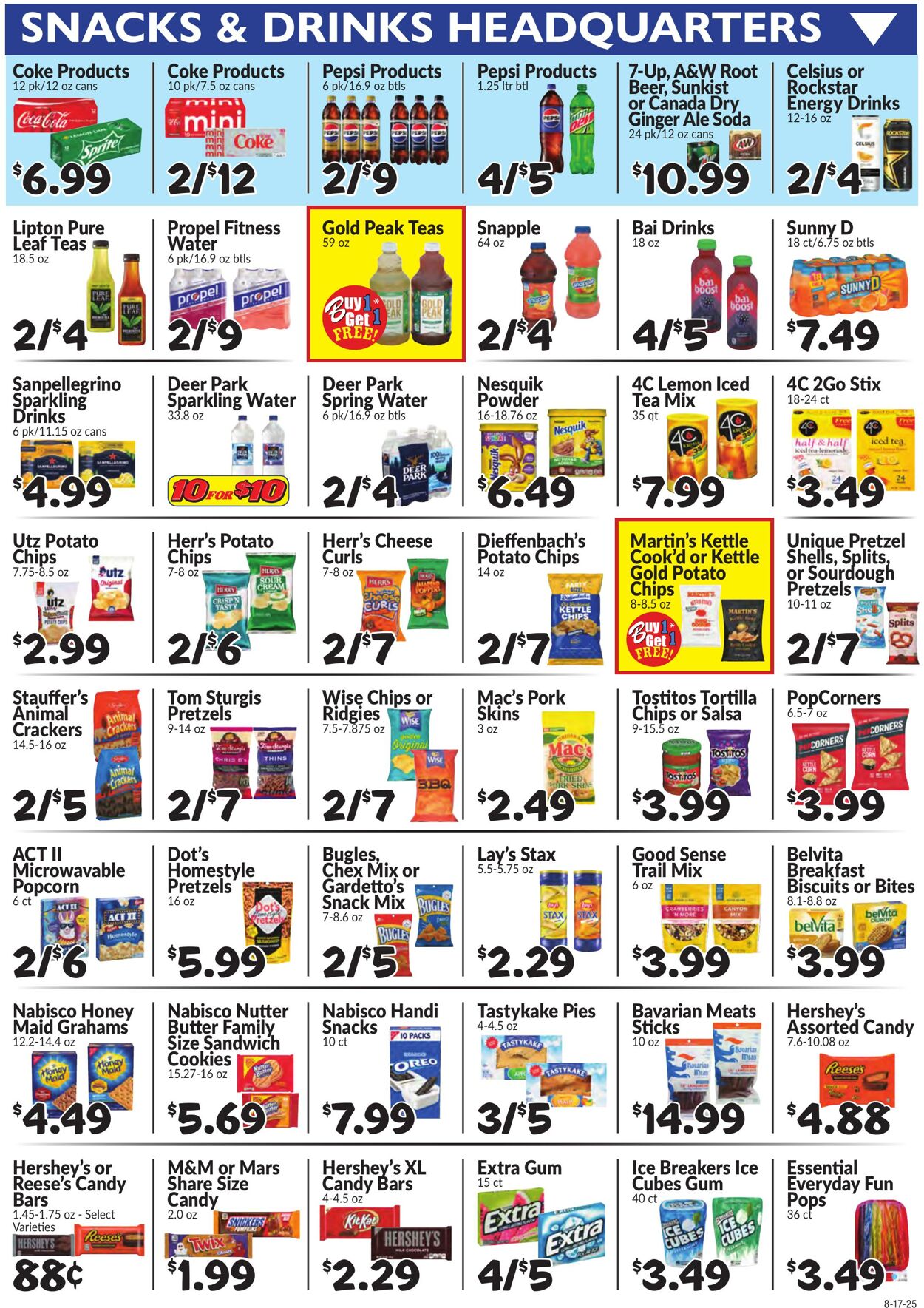 Weekly ad Boyer's 08/17/2025 - 08/23/2025
