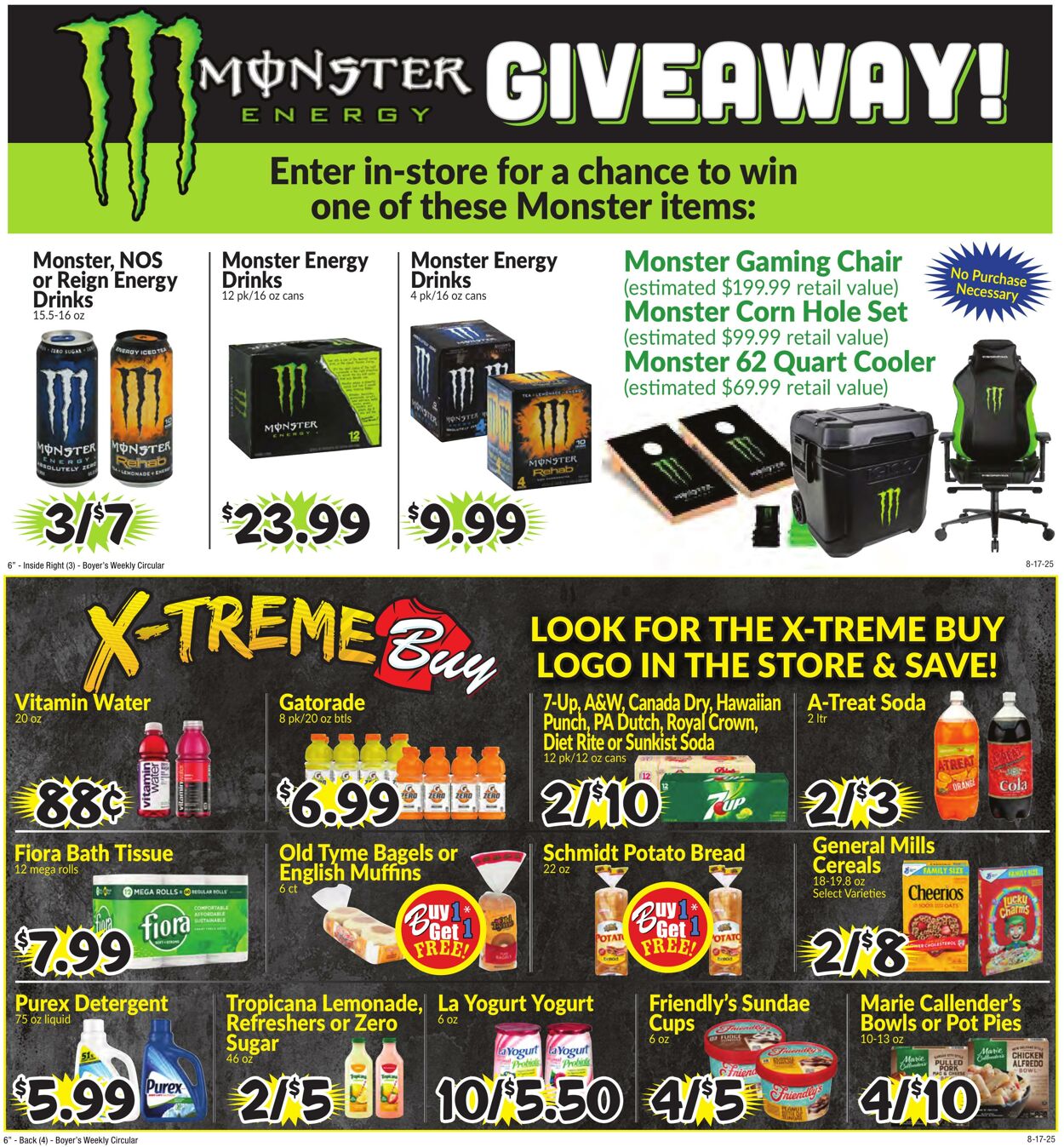 Weekly ad Boyer's 08/17/2025 - 08/23/2025