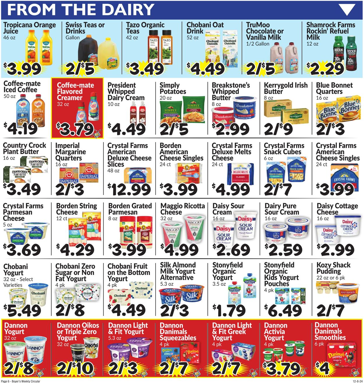 Weekly ad Boyer's 12/08/2024 - 12/14/2024