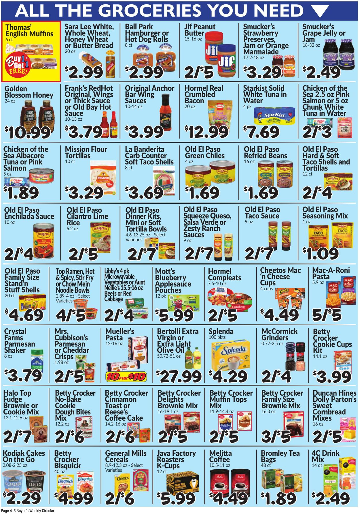 Weekly ad Boyer's 08/18/2024 - 08/24/2024