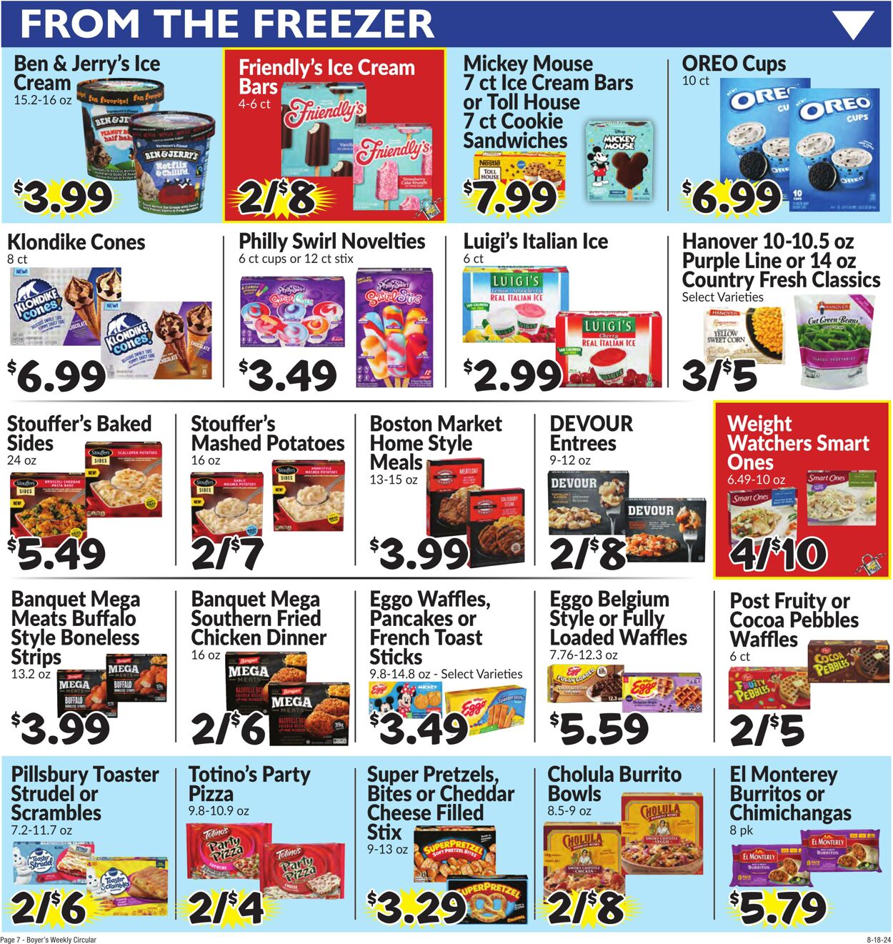 Weekly ad Boyer's 08/18/2024 - 08/24/2024