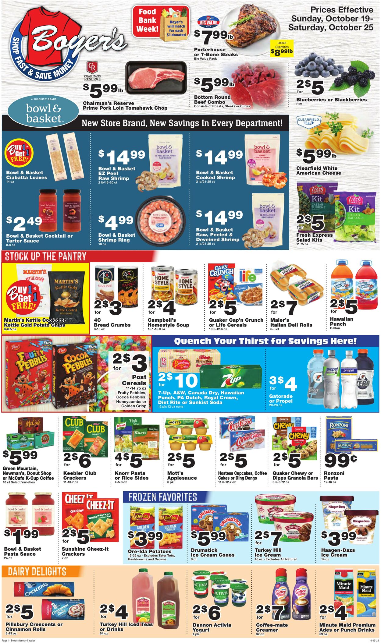 Weekly ad Boyer's 10/19/2025 - 10/25/2025