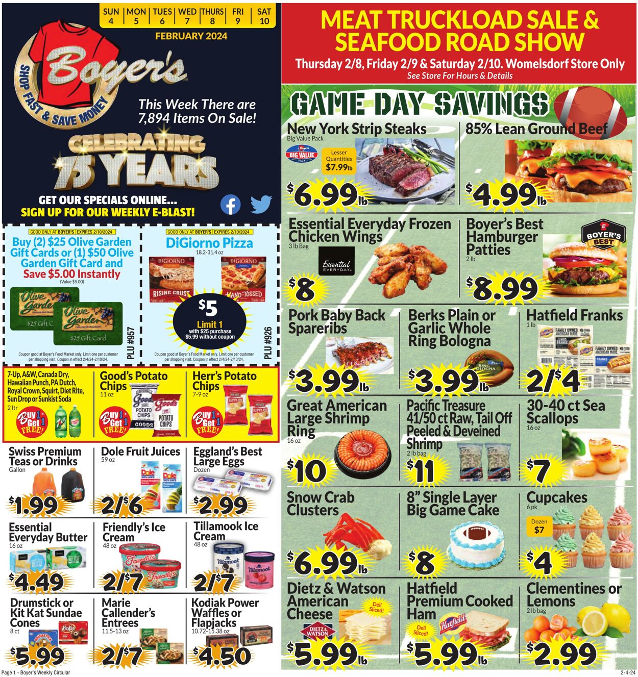 Weekly ad Boyer's 02/04/2024 - 02/10/2024