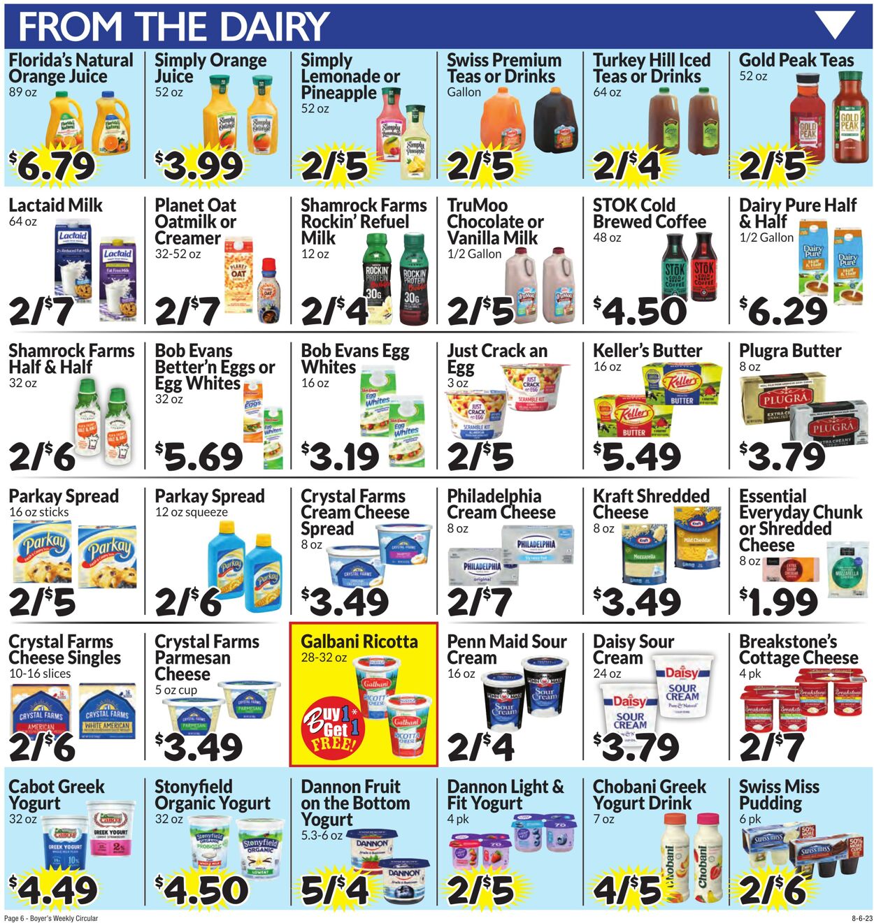 Weekly ad Boyer's 08/06/2023 - 08/12/2023