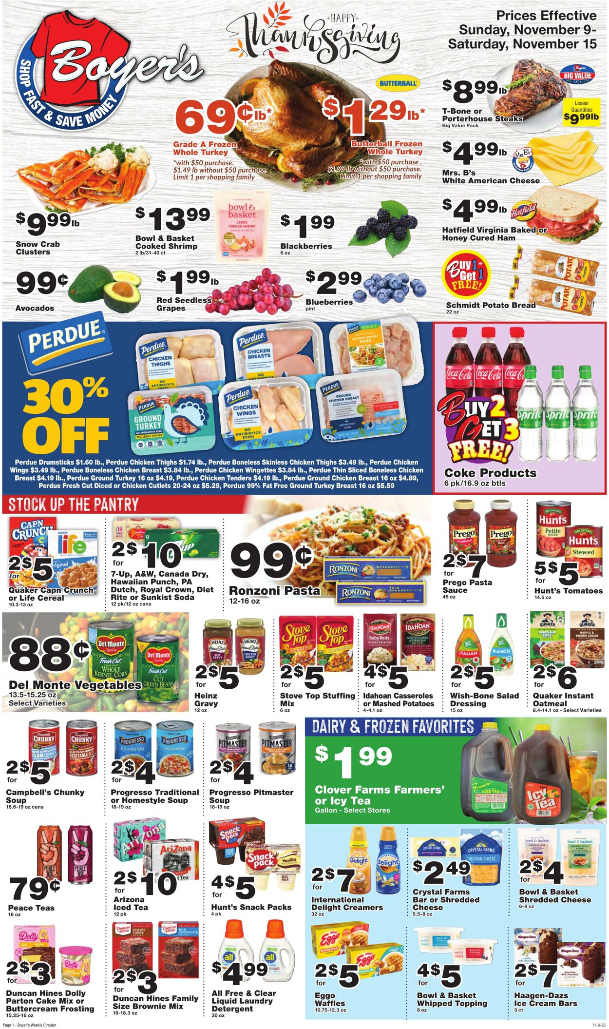 Weekly ad Boyer's 11/09/2025 - 11/15/2025