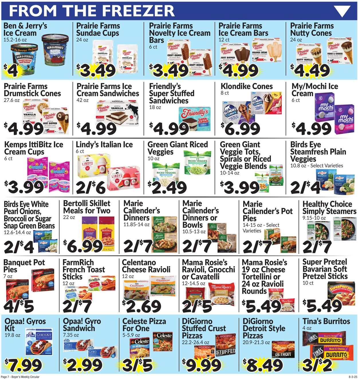 Weekly ad Boyer's 08/03/2025 - 08/09/2025