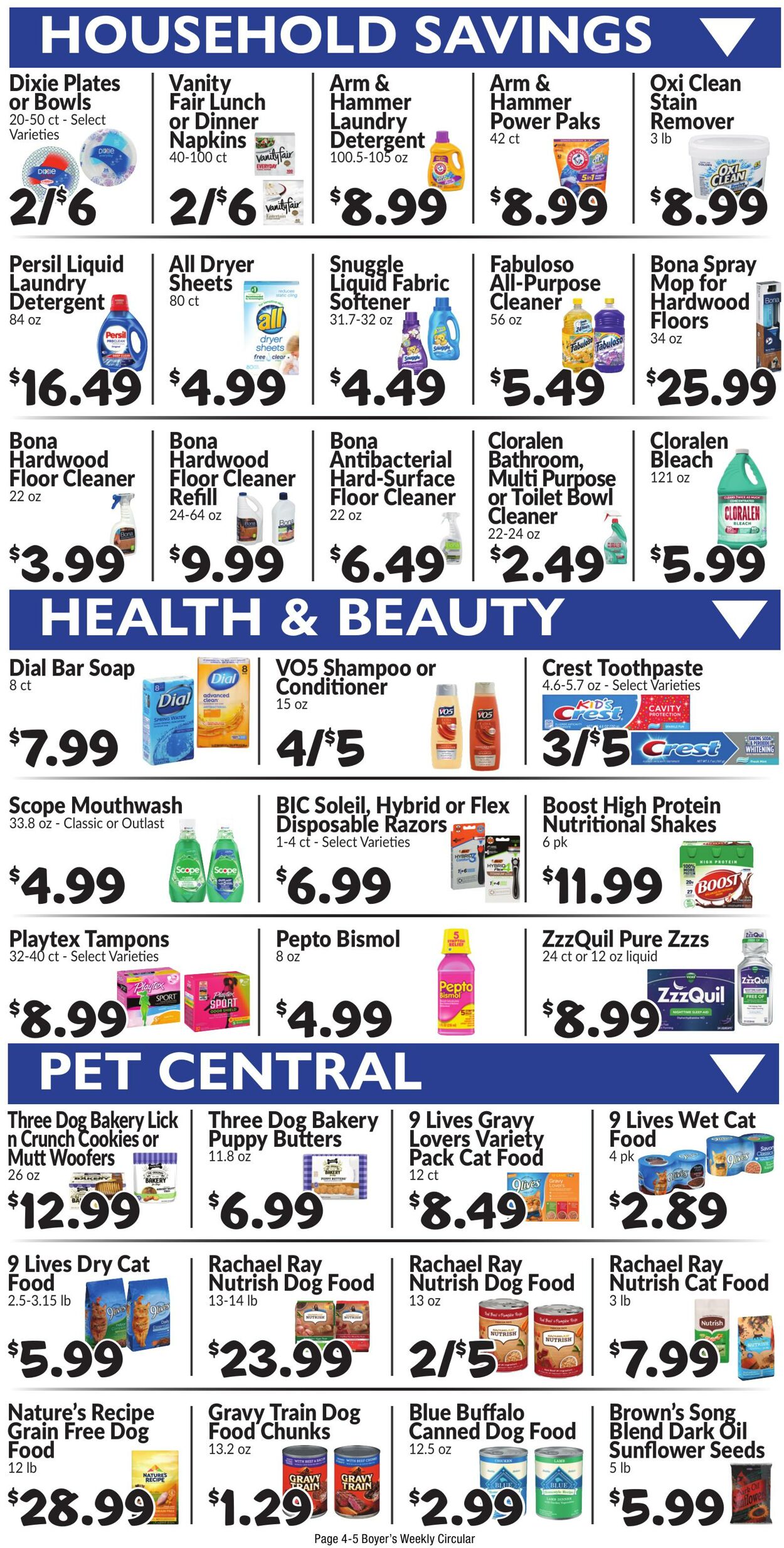 Weekly ad Boyer's 08/03/2025 - 08/09/2025