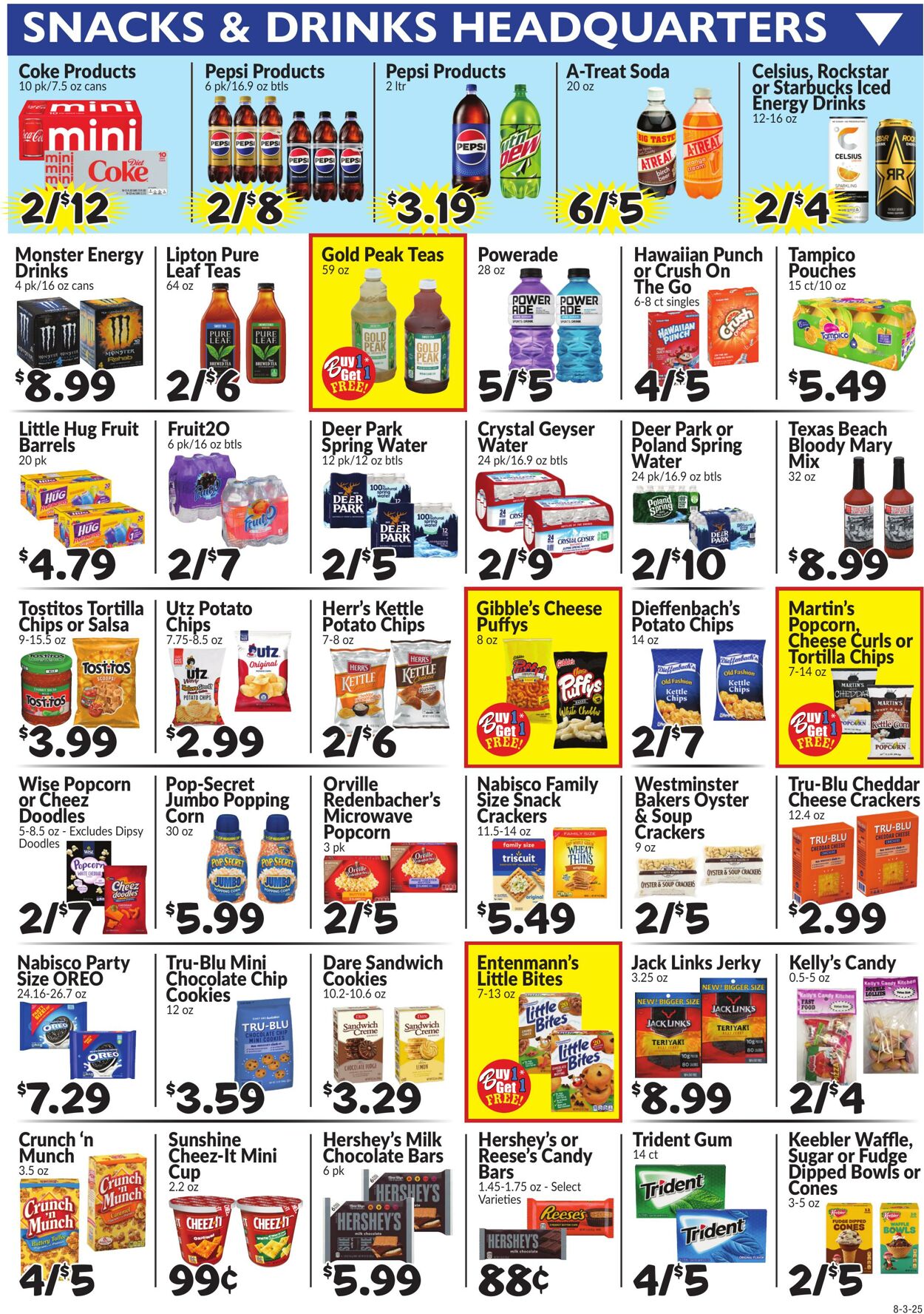 Weekly ad Boyer's 08/03/2025 - 08/09/2025