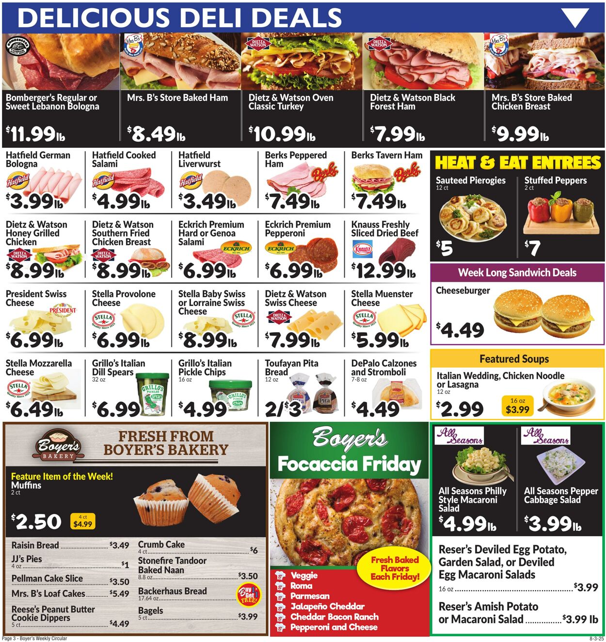 Weekly ad Boyer's 08/03/2025 - 08/09/2025