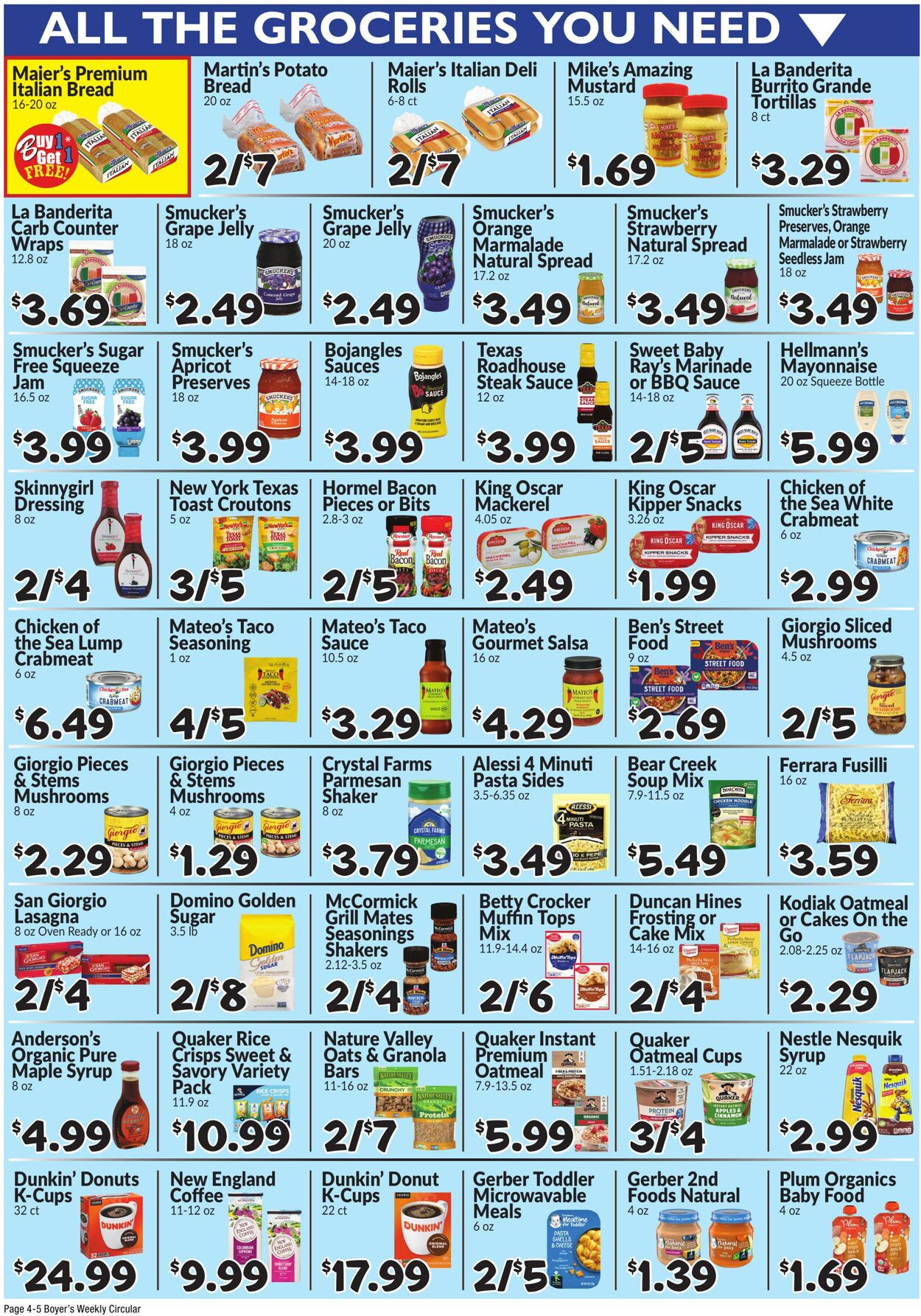 Weekly ad Boyer's 08/03/2025 - 08/09/2025