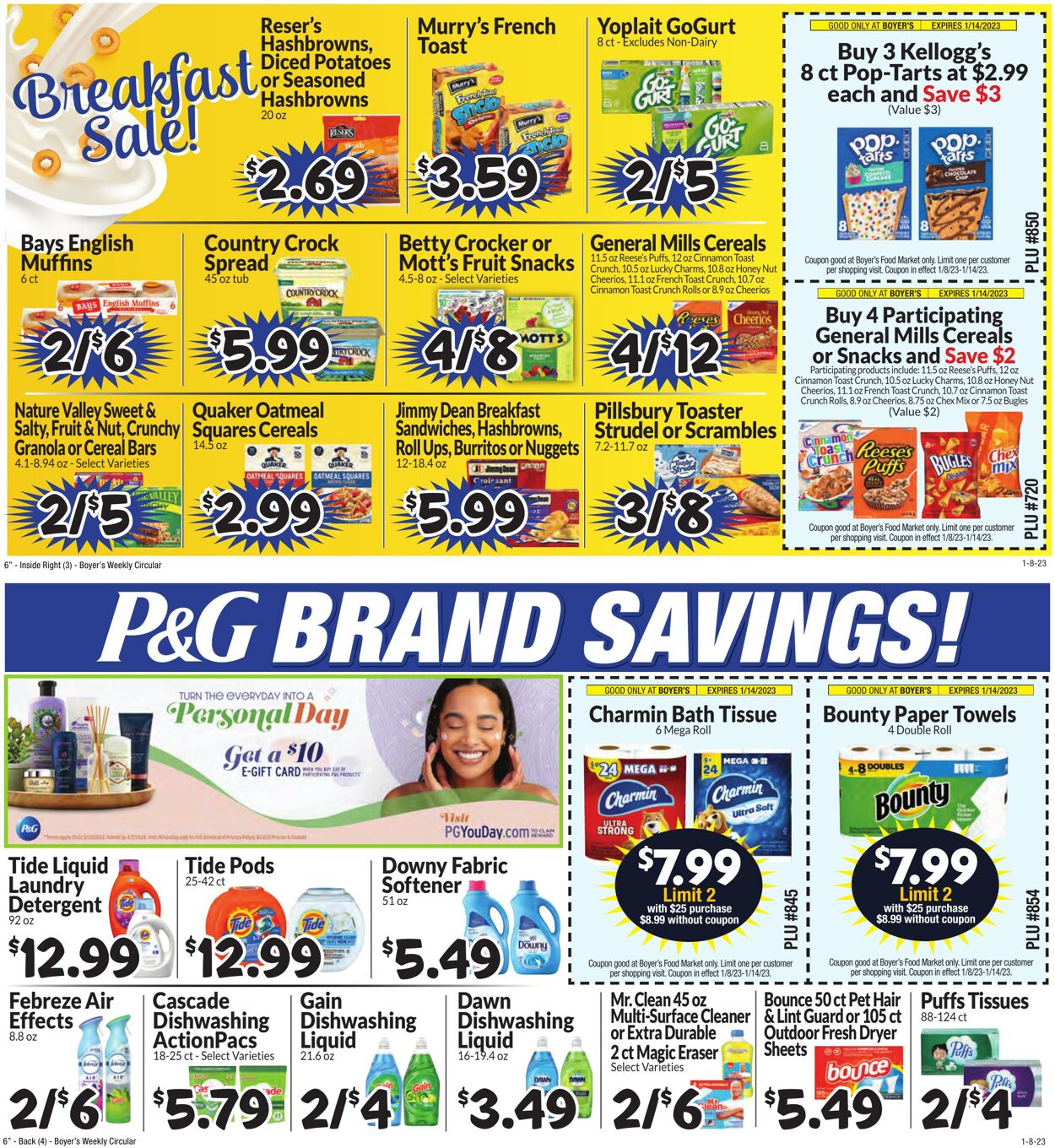 Weekly ad Boyer's 01/08/2023 - 01/14/2023