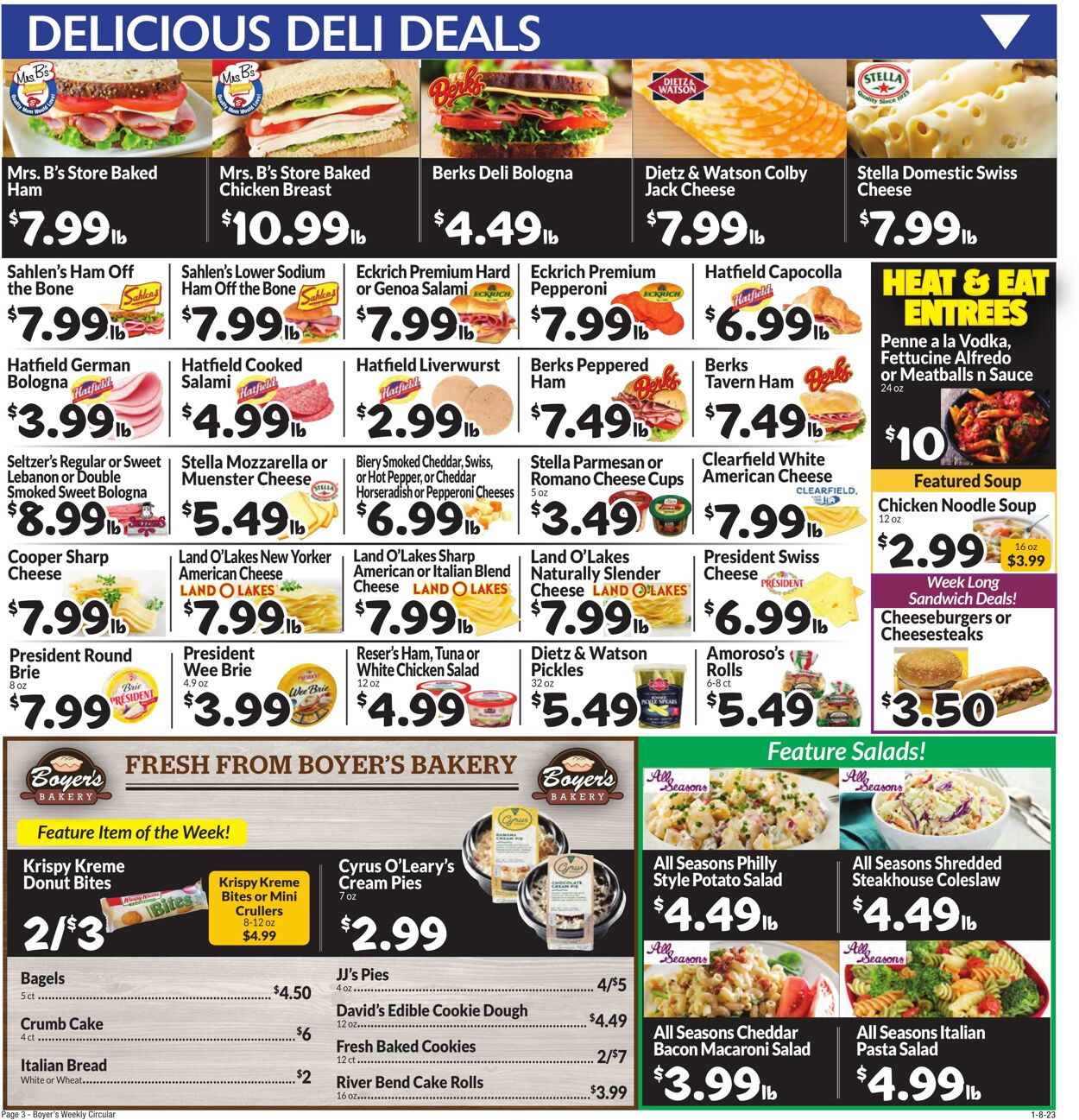 Weekly ad Boyer's 01/08/2023 - 01/14/2023