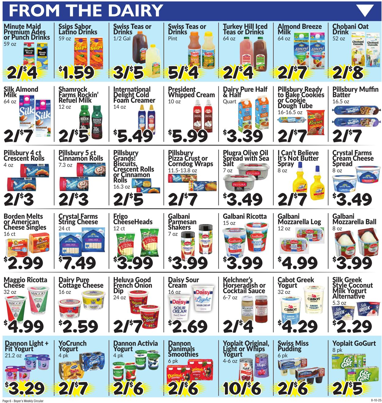 Weekly ad Boyer's 08/10/2025 - 08/16/2025