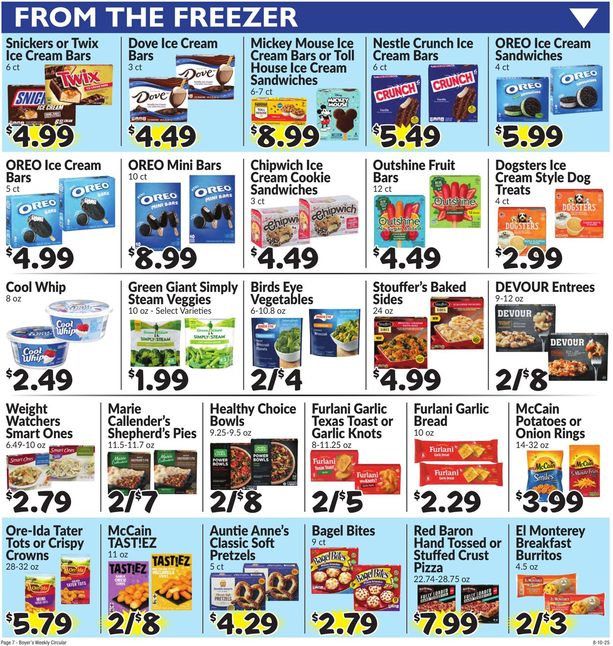 Weekly ad Boyer's 08/10/2025 - 08/16/2025