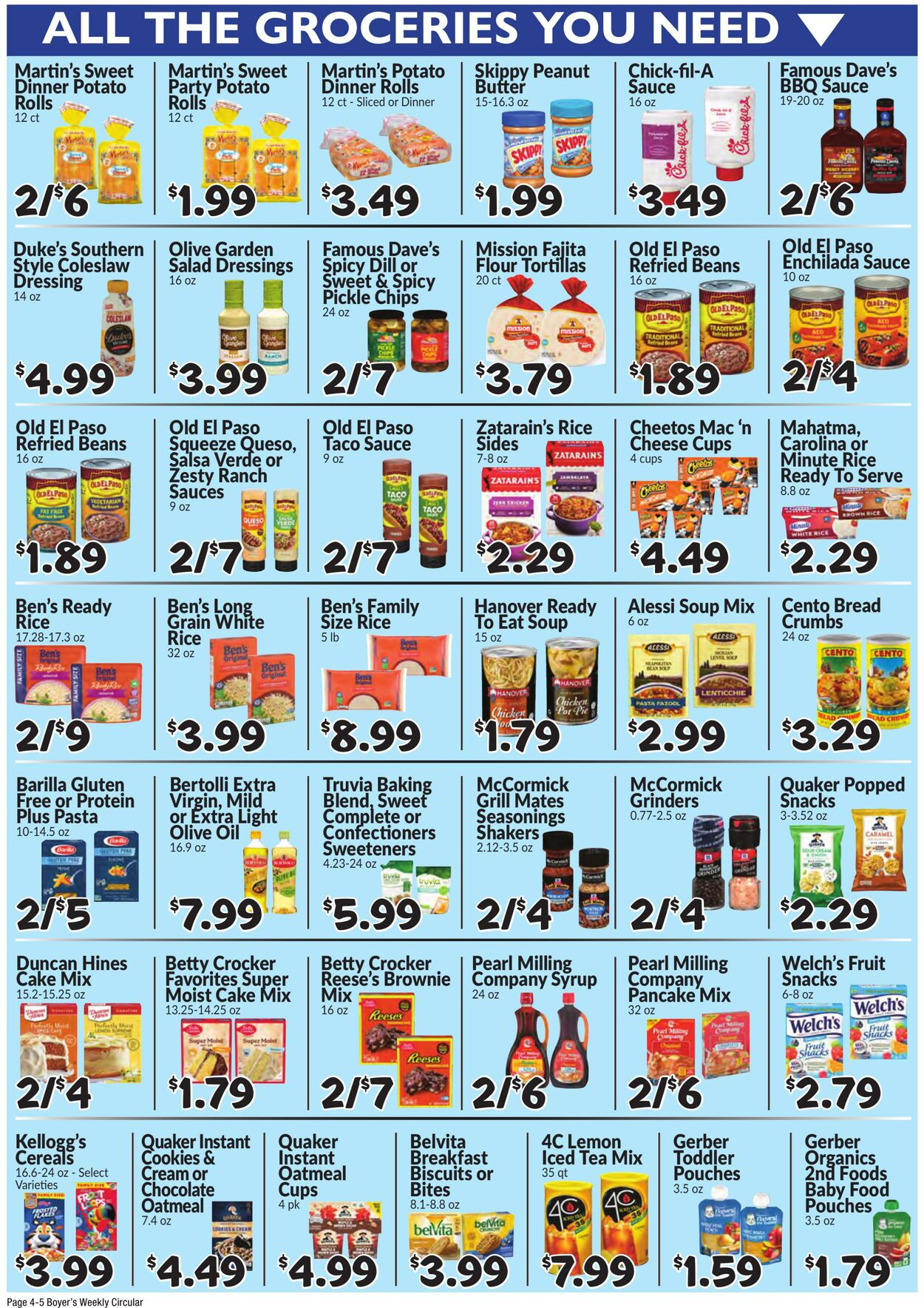 Weekly ad Boyer's 08/10/2025 - 08/16/2025