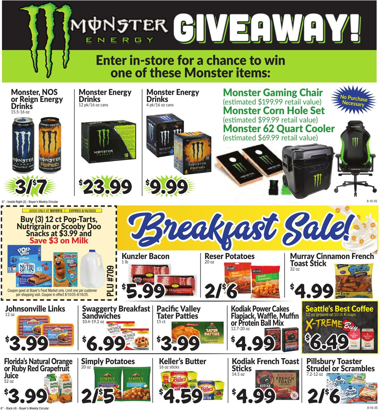 Weekly ad Boyer's 08/10/2025 - 08/16/2025