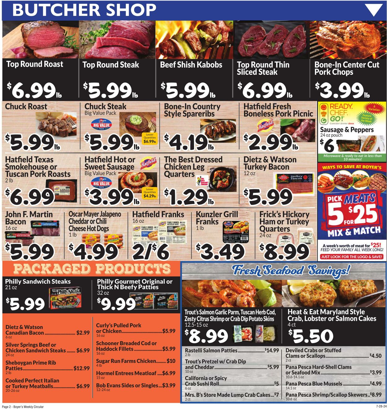 Weekly ad Boyer's 07/28/2024 - 08/03/2024