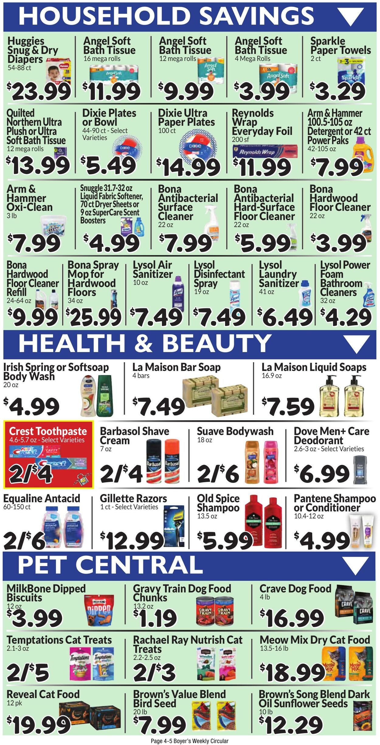 Weekly ad Boyer's 07/28/2024 - 08/03/2024