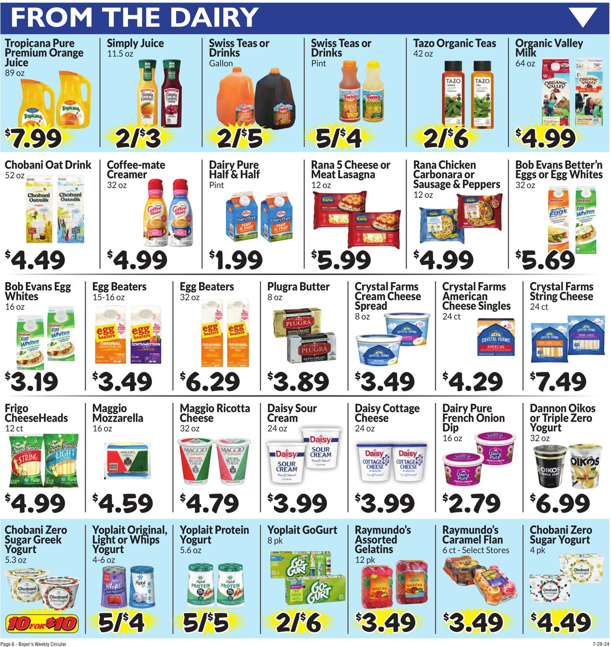 Weekly ad Boyer's 07/28/2024 - 08/03/2024