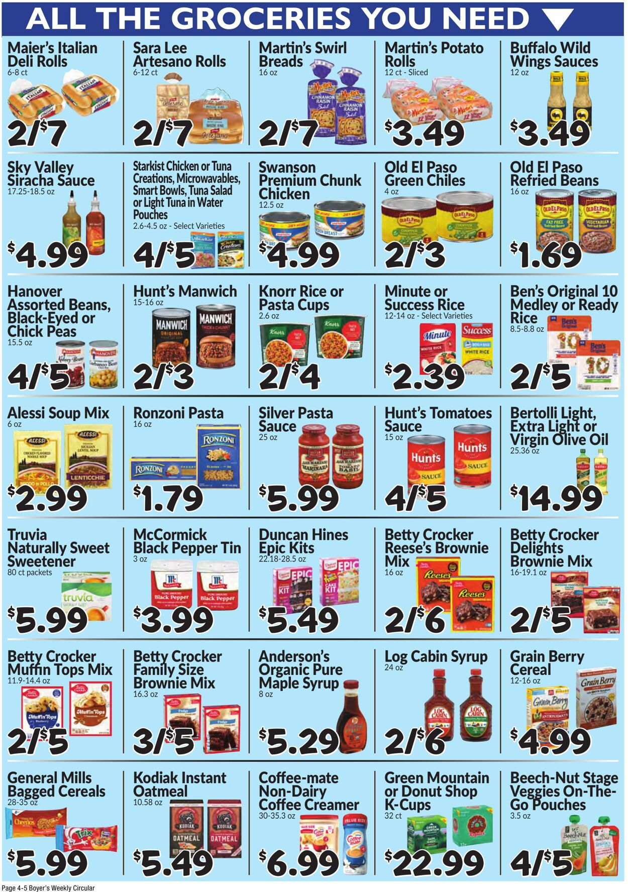 Weekly ad Boyer's 08/11/2024 - 08/17/2024