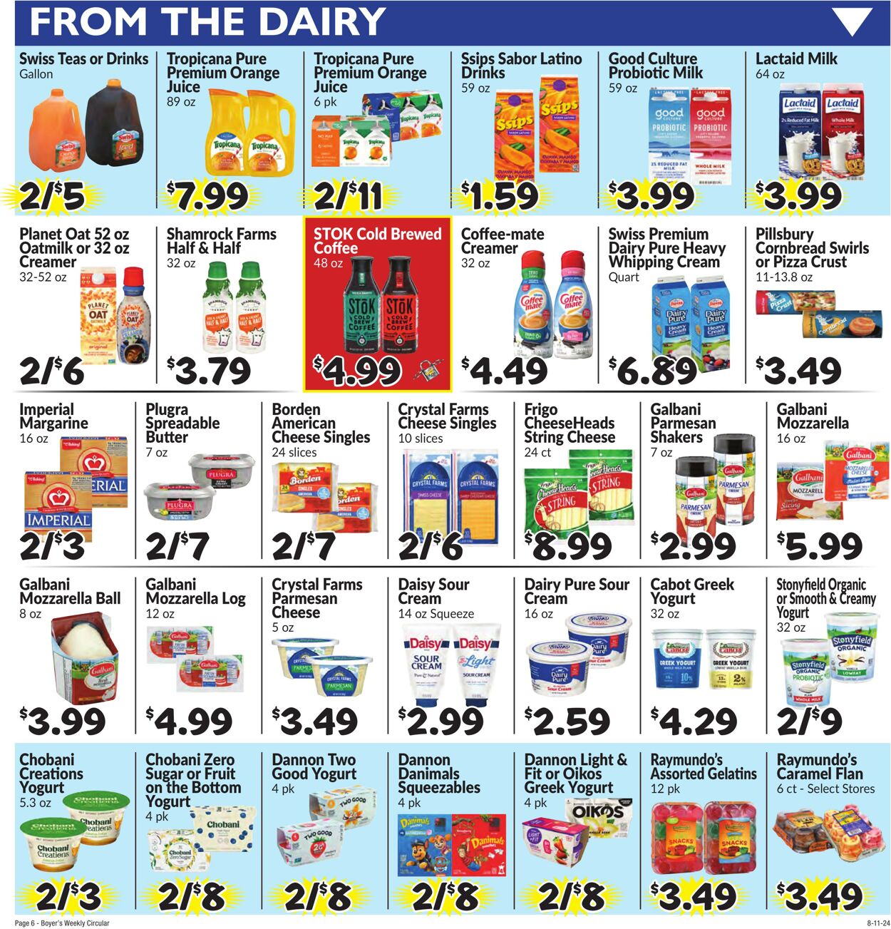 Weekly ad Boyer's 08/11/2024 - 08/17/2024