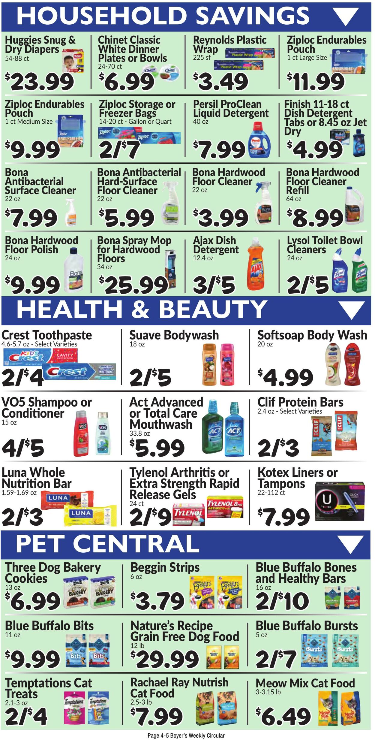 Weekly ad Boyer's 08/11/2024 - 08/17/2024