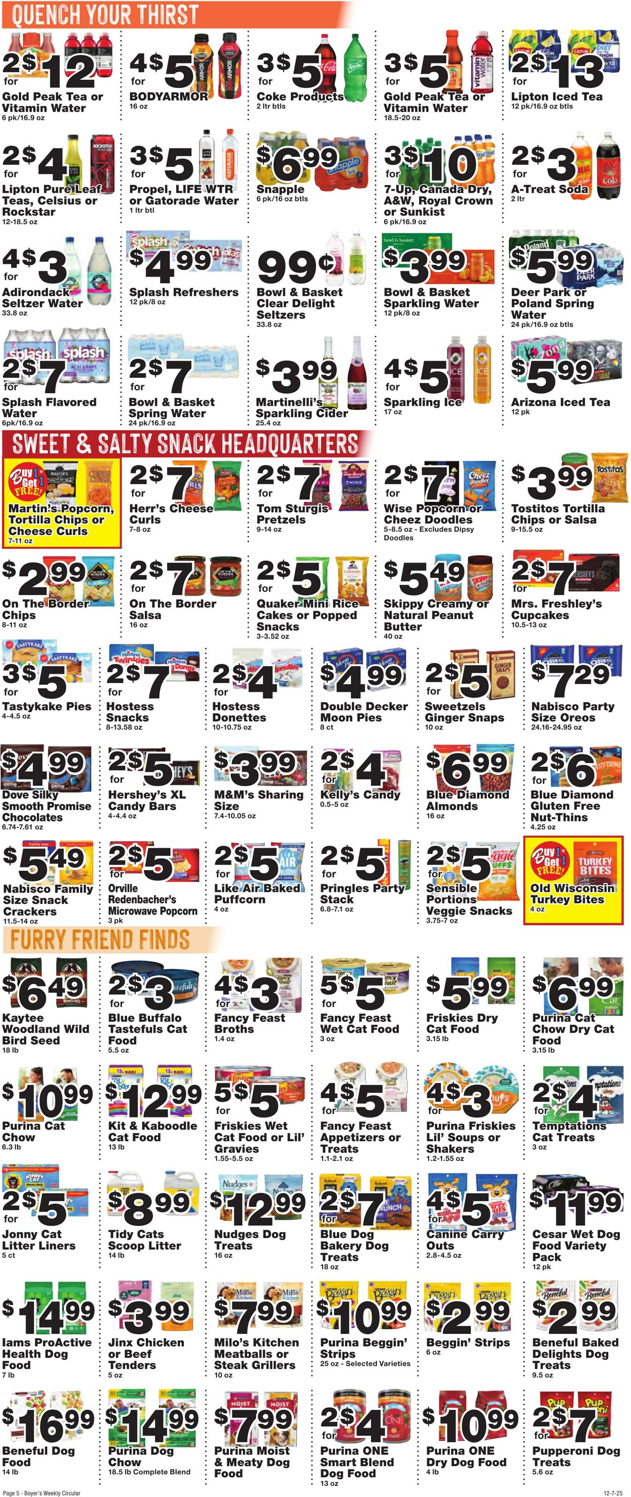 Weekly ad Boyer's 12/07/2025 - 12/13/2025