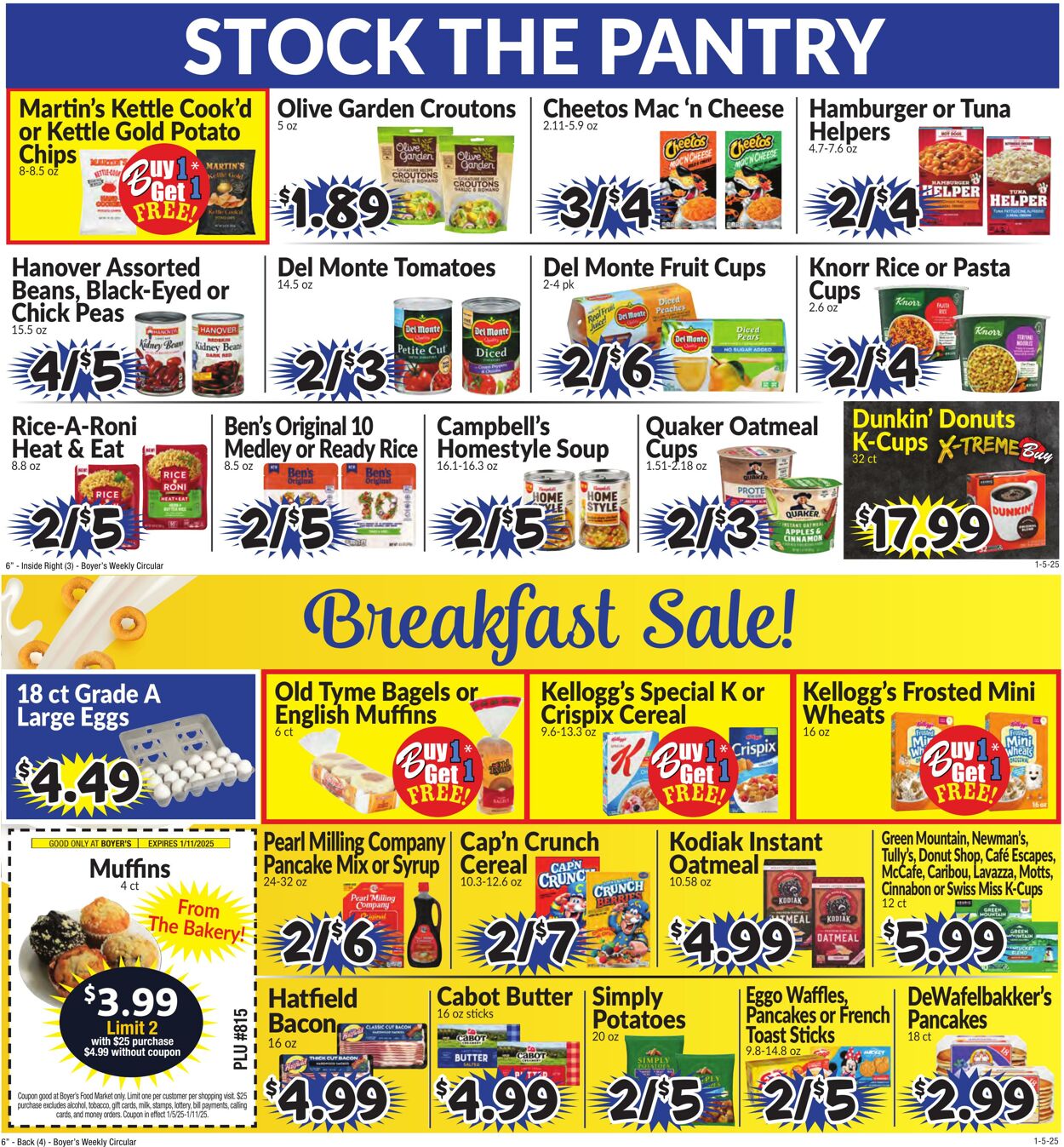 Weekly ad Boyer's 01/05/2025 - 01/11/2025