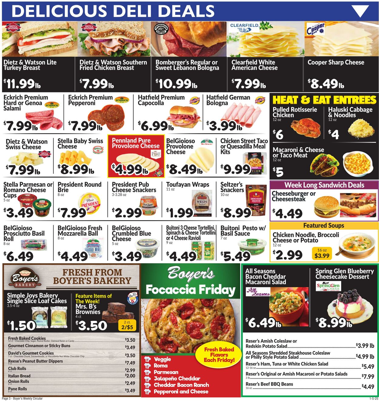 Weekly ad Boyer's 01/05/2025 - 01/11/2025